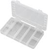 TRU COMPONENTS PP07-01 PP07-01 krabička na drobné súčiastky, (d x š x v) 192 x 110 x 24 mm, Priehradiek: 7, pevné rozčlenenie, 1 ks