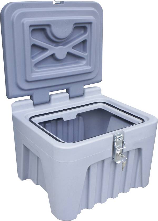 kaiserkraft KOFPRO 451 plastový box, (d x š x v) 450 x 400 x 350 mm, sivá, 1 ks