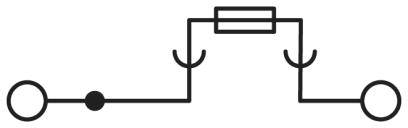 Elektrický schematický symbol s dvoma spínačmi, uzavretou slučkou a odporom. Schéma elektrického obvodu.