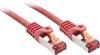 LINDY 47364 RJ45 sieťové káble, prepojovacie káble CAT 6 S/FTP 2.00 m červená 1 ks
