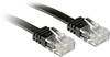 LINDY 47525 RJ45 sieťové káble, prepojovacie káble CAT 6 U/UTP 10.00 m čierna s ochranou 1 ks