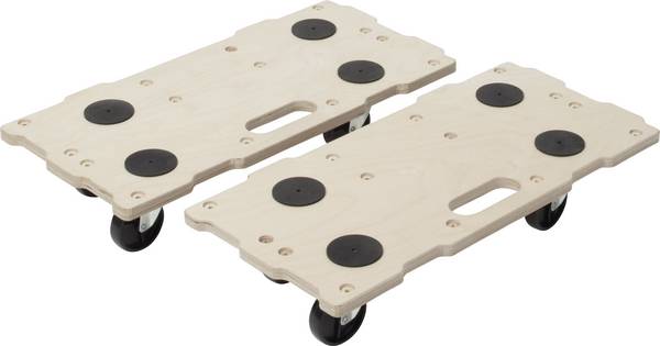 Wolfcraft 5543000  vozík na nábytok, materiál překližka, max. 200 kg, 590 mm x 290 mm x 120 mm