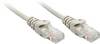 LINDY 48362 RJ45 sieťové káble, prepojovacie káble CAT 5e U/UTP 1.00 m sivá 1 ks