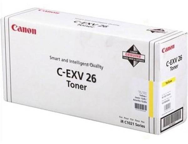 Canon C-EXV 26 1657 B 006 toner originál žltá 6000 Seiten náplň do tlačiarne
