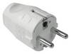 Bachmann 910.200 zástrčka SchuKo plast 250 V biela IP20, IP44