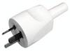 Bachmann 910.282 zástrčka SchuKo plast 250 V biela IP20