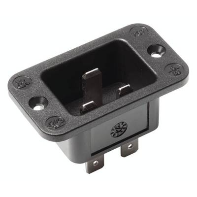 Bachmann 917.173 IEC zástrčka C13 / C14 767 zástrčka Počet kontaktov: 3 16 A čierna 1 ks