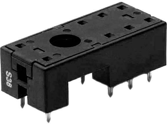 Finder 95.15.20 Zoccolo per relè Finder 40.51, Finder 40.52, Finder 40.61, Finder 40.62 (L x L x A) 30.3 x 13 x 9.2 mm 1 pz.
