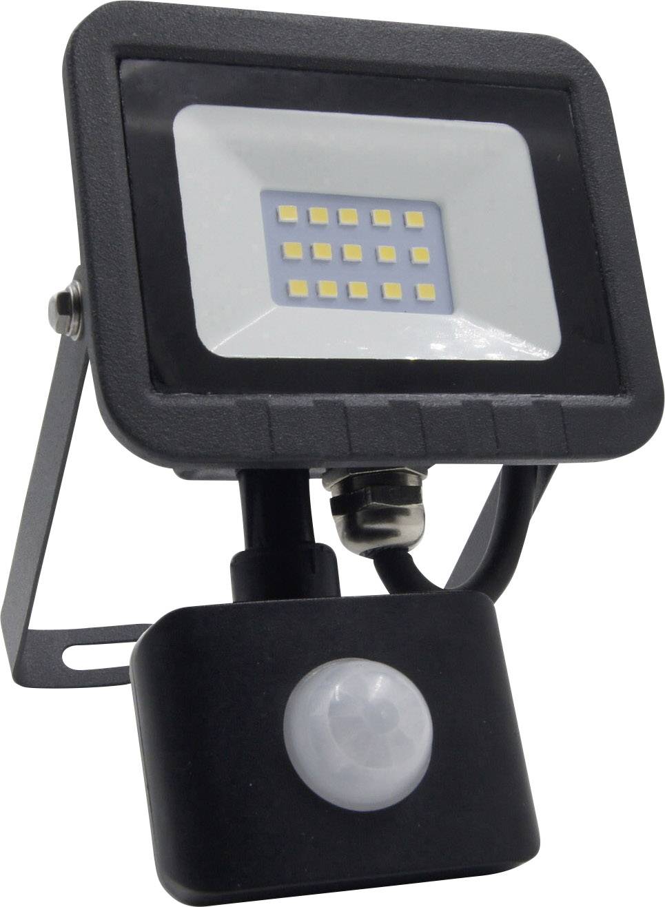 Megatron ispot® Mini MT69061 Projecteur LED extérieur avec détecteur de mouvements 10 W Couleur déclairage (ampoule LED): blanc neutre