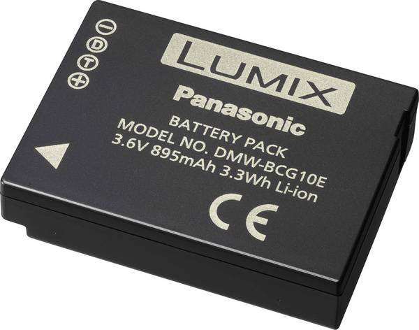 akumulátor do kamery Panasonic DMW-BCG10e, DMW-BCG10 3.6 V 895 mAh DMW-BCG10E