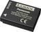 Čierny lítiovo-iónový akumulátor s nápisom 'LUMIX Panasonic', modelové číslo DMW-BCG10E, 3,6V, 895mAh, 3,3Wh. Certifikát CE.