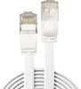 LINDY 47544 RJ45 sieťové káble, prepojovacie káble CAT 6A U/FTP 5.00 m biela s ochranou 1 ks