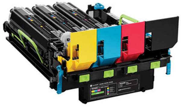 Lexmark CS720 CS725 CS727 CS728 CX725 CX727 vratný fotoválec originál  zelenomodrá, purpurová, žltá Maximálny rozsah stárnek 150000 Seiten