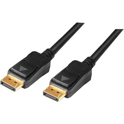 LogiLink DisplayPort prepojovací kábel Konektor DisplayPort, Konektor DisplayPort 15.00 m čierna CV0113  Kábel DisplayPo