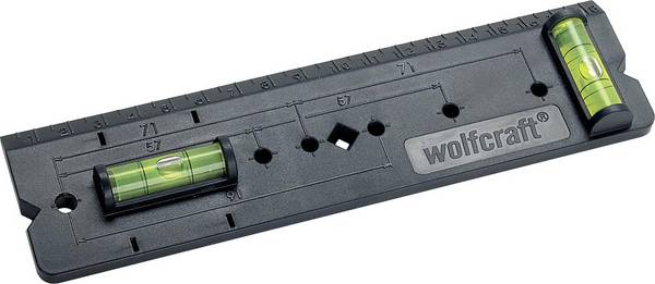 Wolfcraft 4050000 Šablóna pre dutinové nástenné boxy