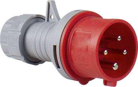 AS Schwabe 60572 60572 Connettore maschio CEE 32 A 4 poli 400 V 1 pz.