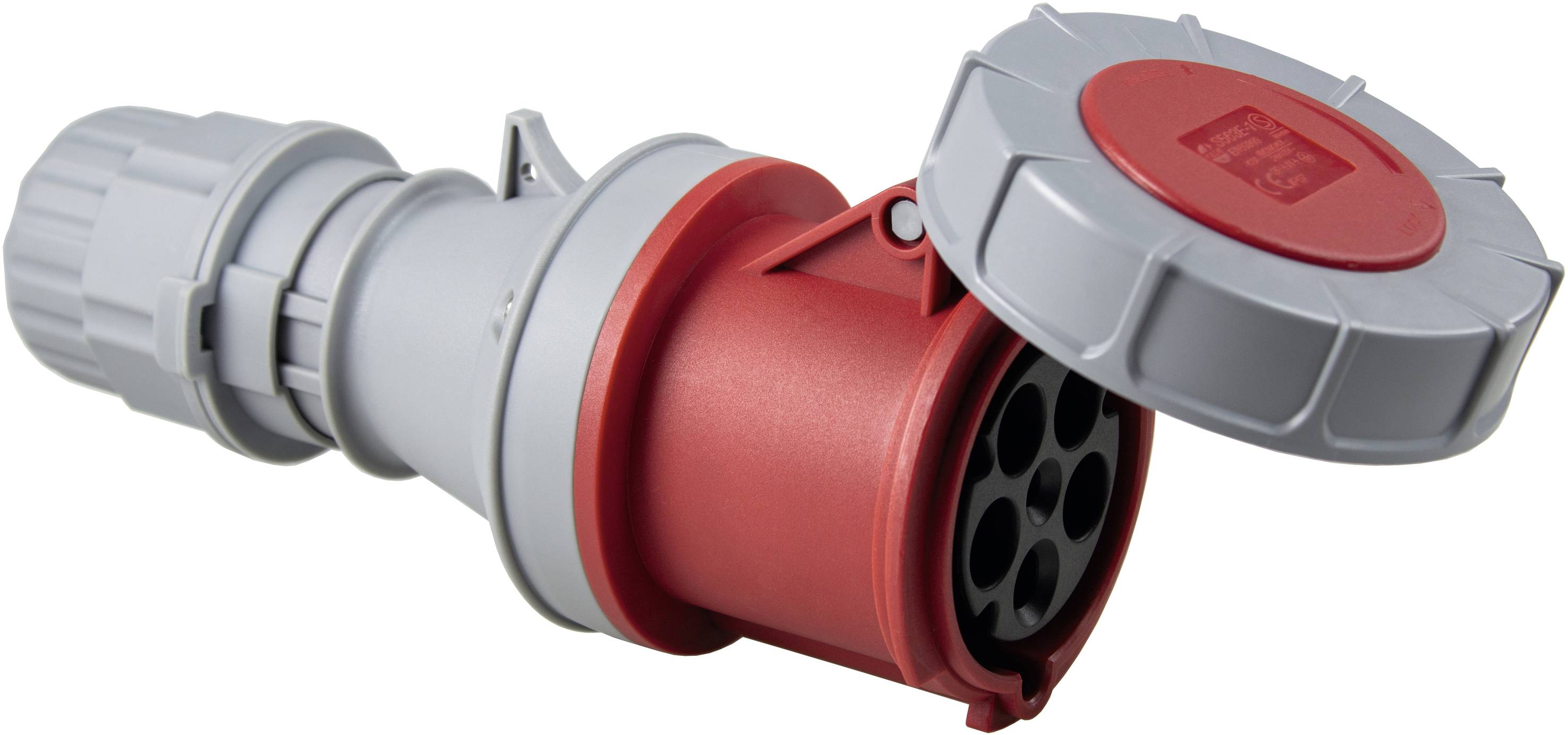 AS Schwabe 400 V 63 A 5-polig 6 h IP67 60428 Connettore femmina CEE 63 A 5 poli 400 V 1 pz.