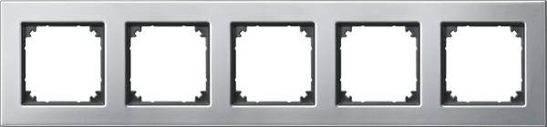 Merten  rámček kryt System M platina 475560