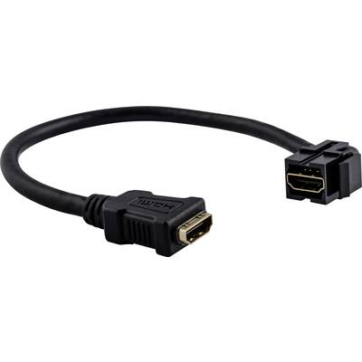 Merten  vložka HDMI  čierna MEG4583-0002