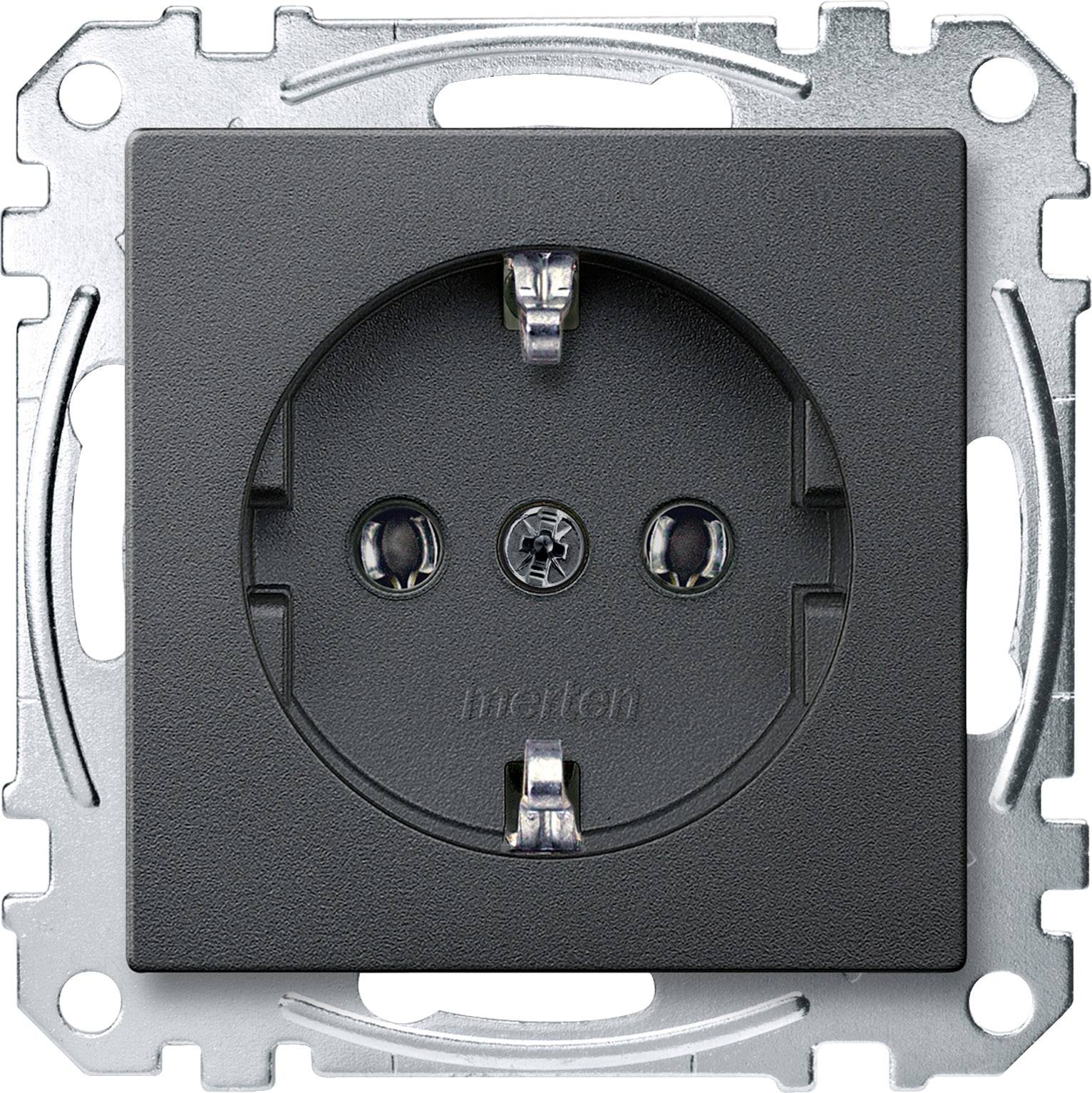 Merten Presa di corrente System M Antracite MEG2301-0414 1 pz.