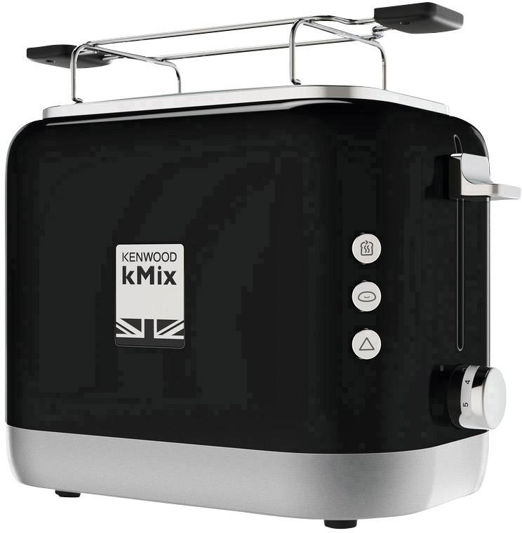 Kenwood Home Appliance TCX751BK Broodrooster 2 branders, Met bagelfunctie, Met broodrekje Zwart