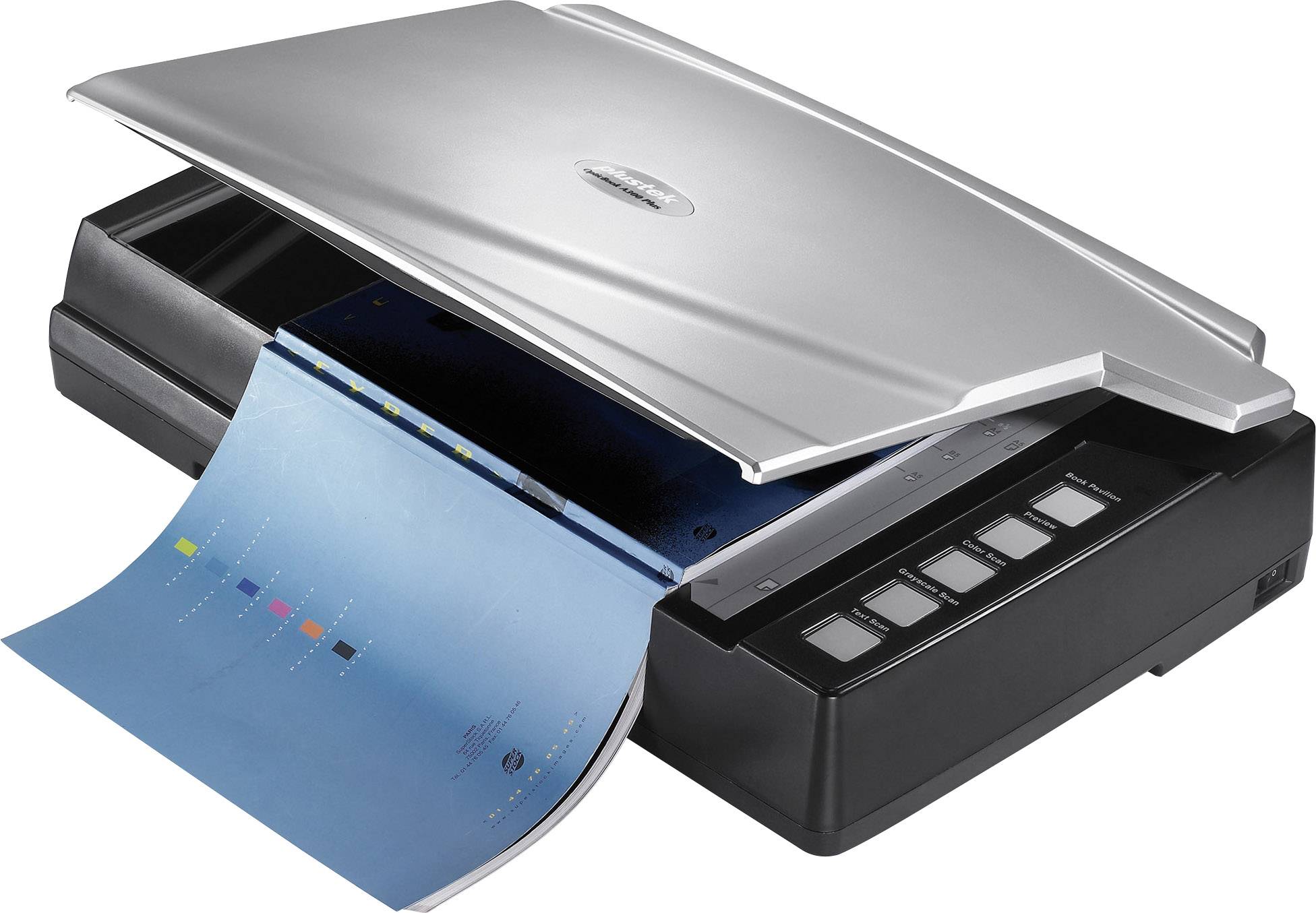 Plustek OpticBook A300 Plus Scanner lbri A3 600 x 600 dpi USB Libro, Documenti, Foto, Biglietti da visita