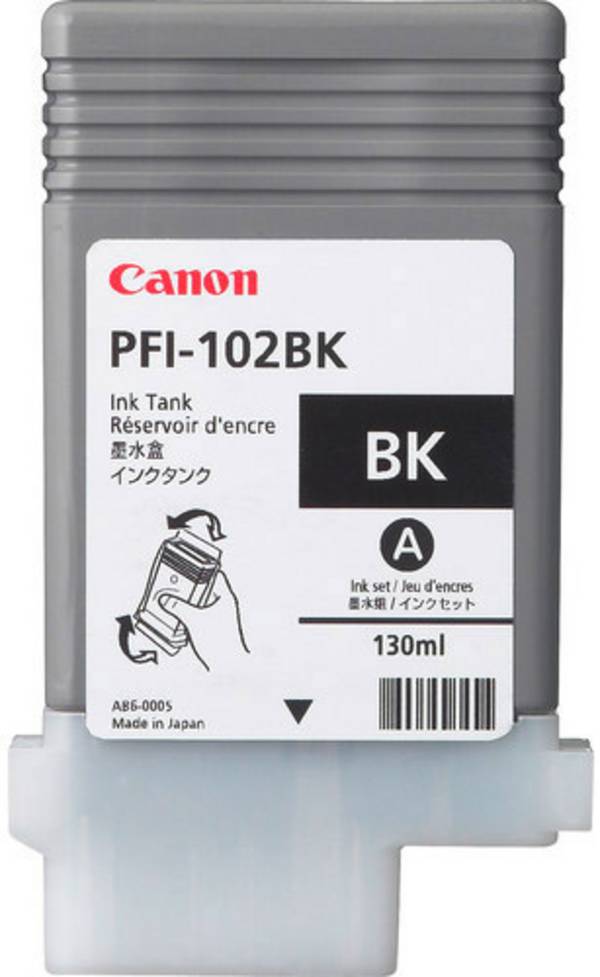 Canon PFI-102BK atramenty originál náhradný Canon 0895B001 čierna