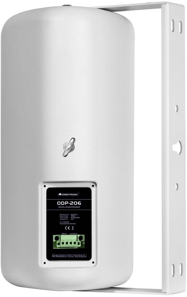 Valcový, biely tlakový tank s čiernym ovládacím panelom dole, namontovaný na bielom ráme.