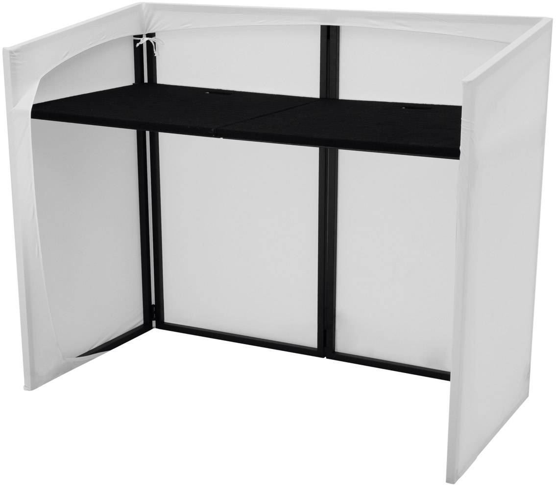 Omnitronic Mobile DJ Stand Tavolo DJ mobile Acciaio