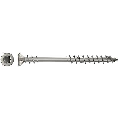 Fischer 660618 terasové skrutky 5.5 mm 80 mm ITX nerezová ocel 200 ks
