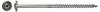 Fischer 657436 skrutka do dreva 6 mm 120 mm ITX glavanizované zinkom 100 ks