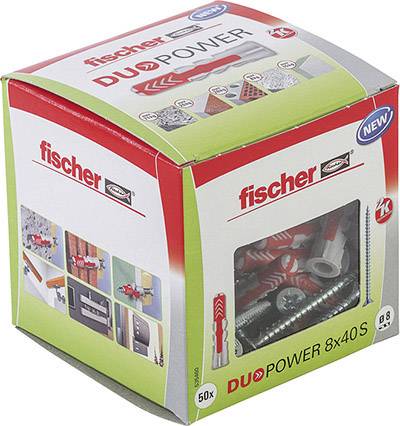 Fischer 535460 DUOPOWER 8x40 S LD 2-komponent rawplug 40 mm 8 mm 50 stk