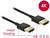 HDMI kábel s kovovým krytom, dĺžka cca 0,5 m, podporuje 4K.