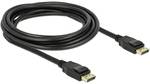 Kábel Delock Cable DisplayPort 1.2 samec - DisplayPort samec 4K 3 m