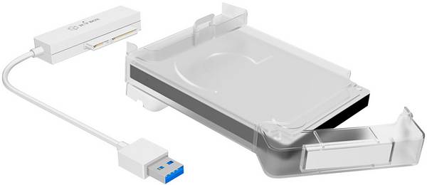 ICY BOX 60002 6,35 cm (2,5 palca) úložné puzdro pevného disku 2.5 palca USB 3.2 (Gen 1x1)