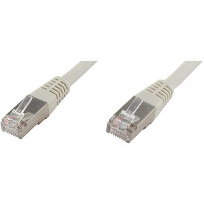 Dve sivé ethernetové káble, každý s RJ45 konektormi na koncoch, na bielom pozadí.