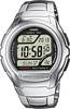 Casio DCF náramkové hodinky WV-58DE-1AVEF (d x š x v) 53.4 x 43.7 x 12 mm strieborná Materiál puzdra=nerezová ocel, Rezinát Materiál remienka=nerezová ocel