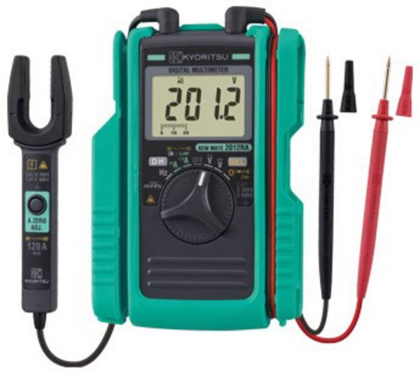 Kyoritsu KEW Mate 2012 RA digitálne/y ručný multimeter, prúdové kliešte, Kalibrované podľa (ISO), ISO kalibrovaný, CAT II 600 V, CAT III 300 V