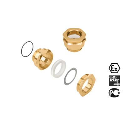 Weidmüller 1136730000 Pressacavo filettato M50 Ottone Ottone 1 pz.