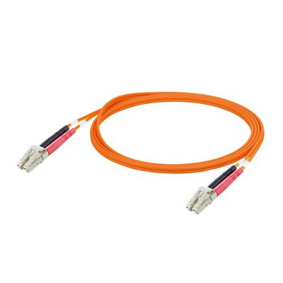 Weidmüller 1062550000 optické vlákno LWL prepojovací kábel [1x zástrčka LC - 1x zástrčka LC] 50/125 µ Multimode OM2 5.00 m