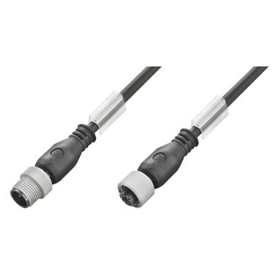 Weidmüller 1108850150 upravený zástrčkový konektor pre senzory - aktory M12 zástrčka, rovná, zásuvka, rovná 1.50 m Počet pólov: 5 1 ks