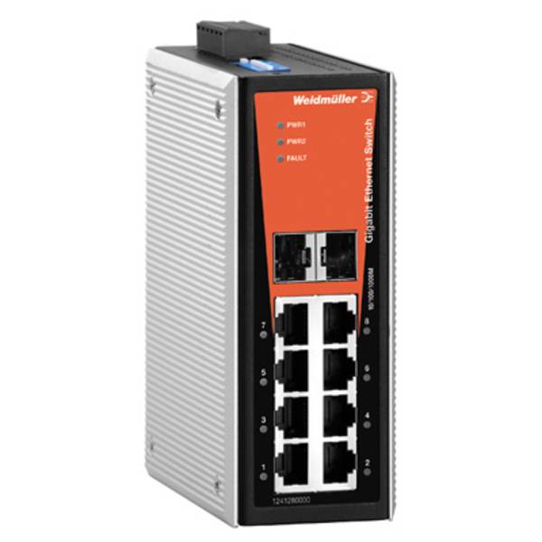 Weidmüller IE-SW-VL08-6GT-2GS priemyselný ethernetový switch  1000 MBit/s