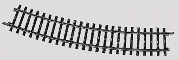 K-koľaj H0 Märklin (bez uloženia) 2232 zahnutá koľaj  10 ks