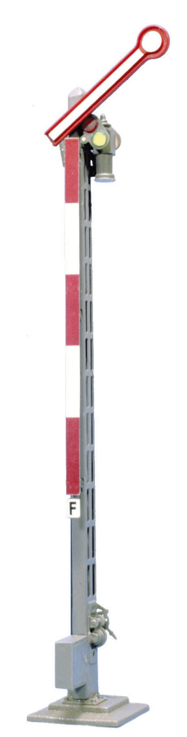 Viessmann Modelltechnik 4530 H0 tvarový signál 1ramenné, úzky stožiar hlavné návestidlo hotový model DB
