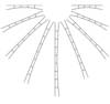 Viessmann Modelltechnik 4355 N trolejové vedenie 163 mm 5 ks