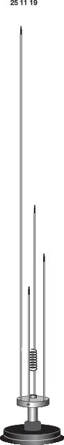 Antenna mobile per ricevitore scanner Albrecht 61680 SKY-SCAN Mag 1300