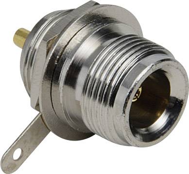 TRU COMPONENTS 1579282 N-stikforbindelse Tilslutning, indbygning lodret 1 stk