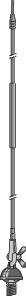 Albrecht 6700 DV 27 S CB anténa prenosná Typ lambda sondy 1/4