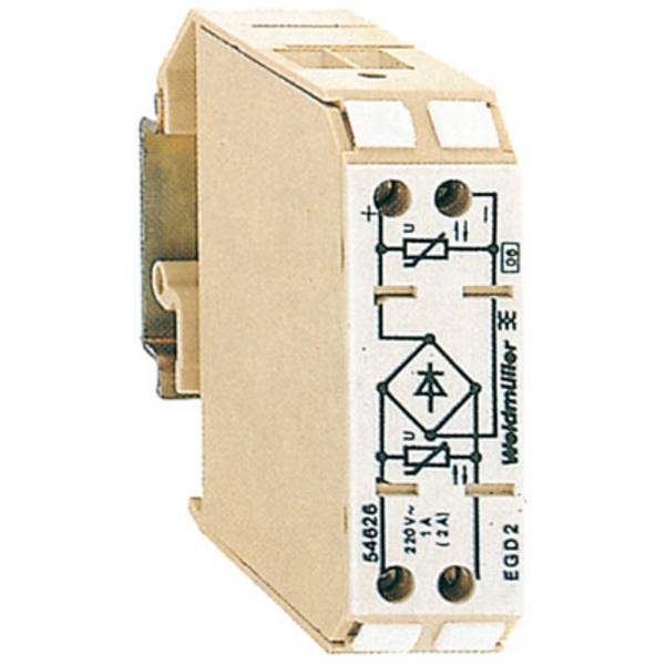 Weidmüller spínanie usmerňovače 10 ks EGD2 EG2 5..240VAC/1A 5 - 240 V/AC  IP20