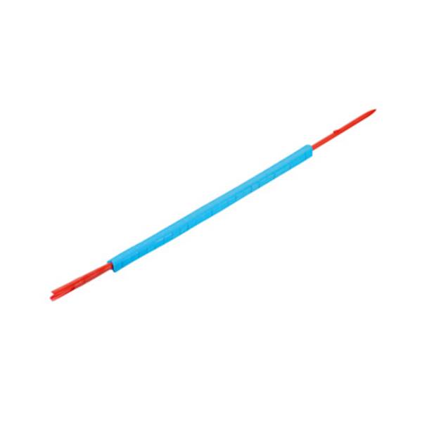 Weidmüller CLI R 02-3 BL/SW - označovacie krúžok Odtlačok (Káblový značkovač) - Rozsah vonkajšieho priemeru 1.3 do 3 mm 0560001741
